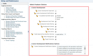Career development in Oracle Fusion
