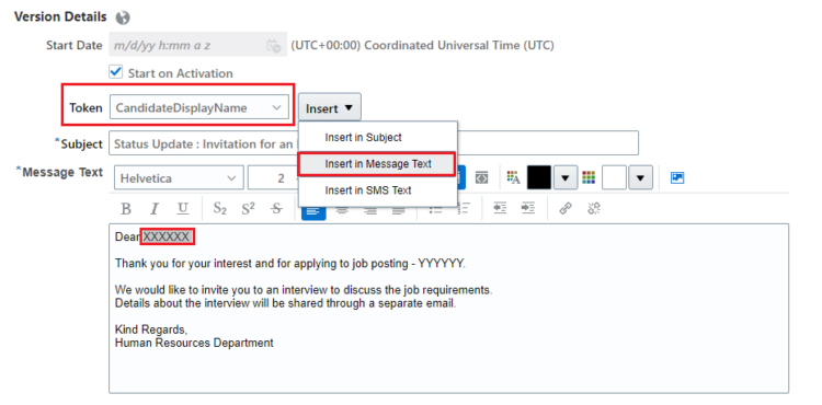 Automated Job Application Notification