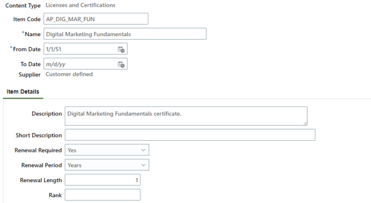 Digital Marketing Certificate